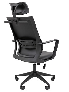 Офисное кресло CHAIRMAN 545, экокожа, черный
